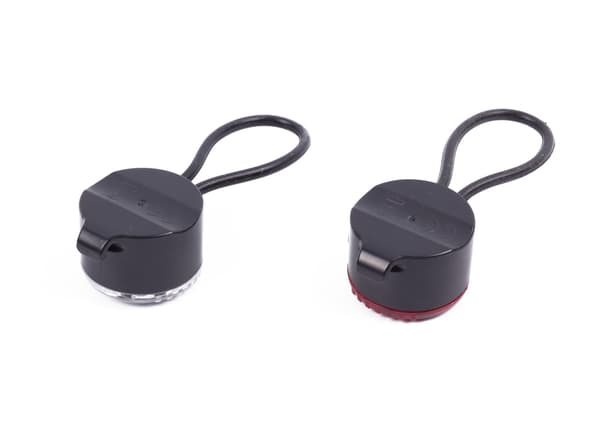 Cykellampa LED 2 st rund