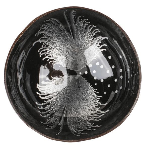 Kokosskål / Serveringsskål / Skål - 13 cm