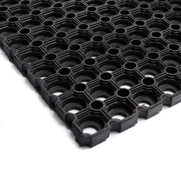 Dørmatte gummiring 60×80 cm stor