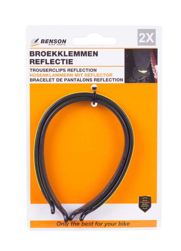 Bukseklyper refleks 2-pakning