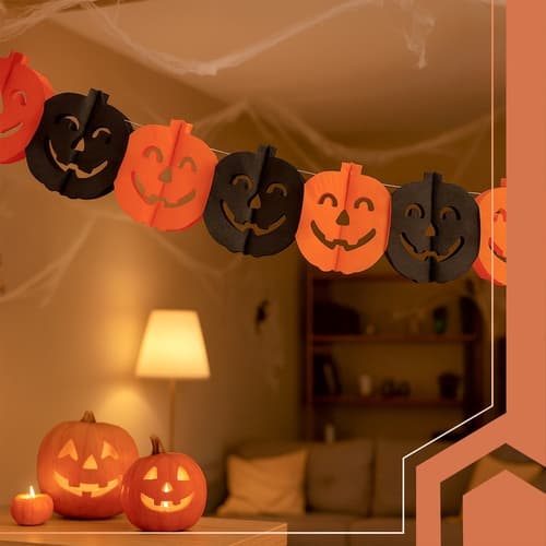 Halloween Girlander Gresskar - 3m