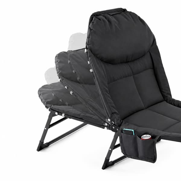 Sammenklappelig Campingseng / Solseng - 150 kg