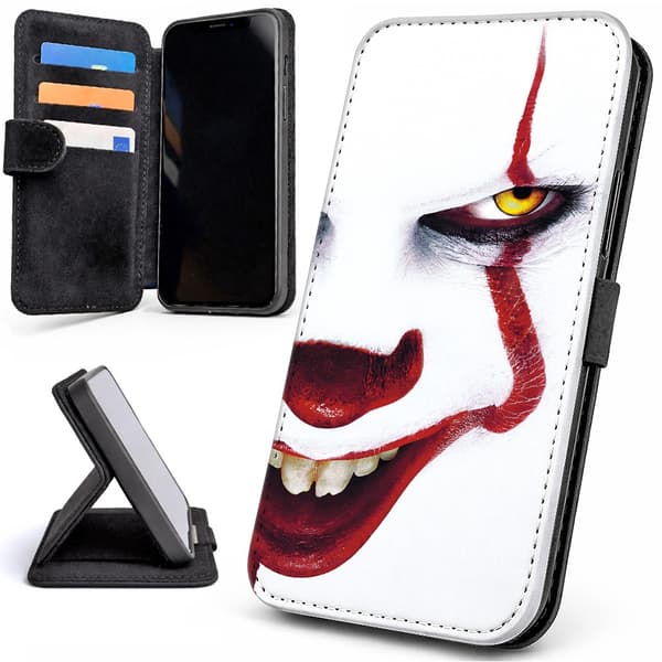 Lommebok Deksel / Mobildeksel til iPhone 13 - IT Pennywise