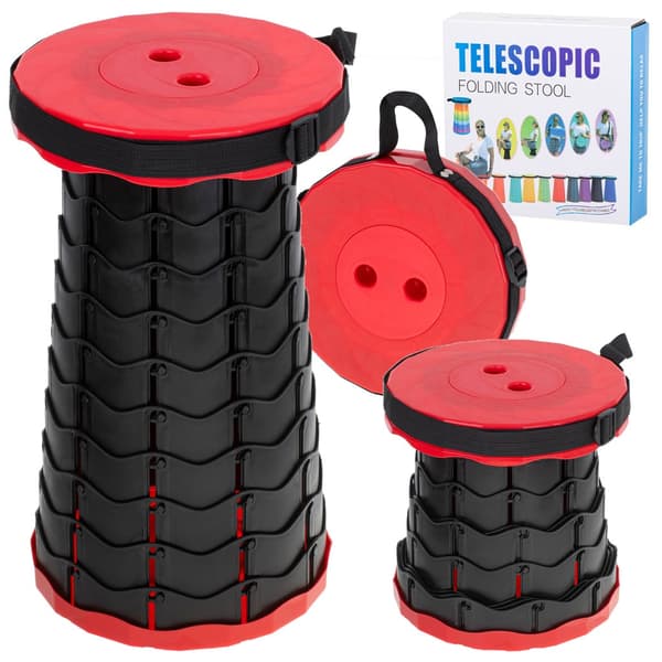 Sammenleggbar Krakk - Bærbar - Rød