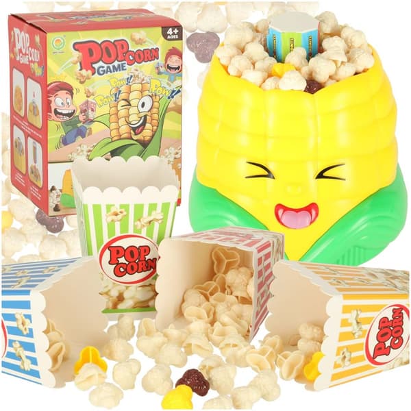 Popcornfangespill 4 spillere