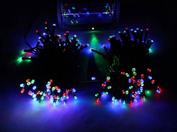 Juletræsbelysning 300 LED - Flerfarvet 8 programmer