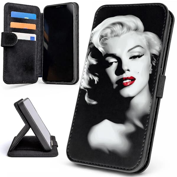 Lommebok Deksel / Mobildeksel til iPhone 7 / 8 / SE - Marilyn Monroe