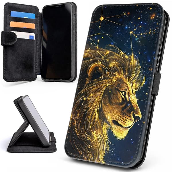 Lommebok Deksel / Mobildeksel til iPhone 17 - Lion