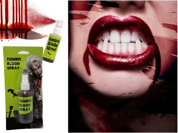 Halloween blodspray avtagbar make-up 60ml