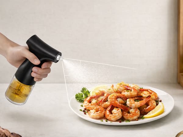 Oljedispenser sprayflaska 200 ml glas