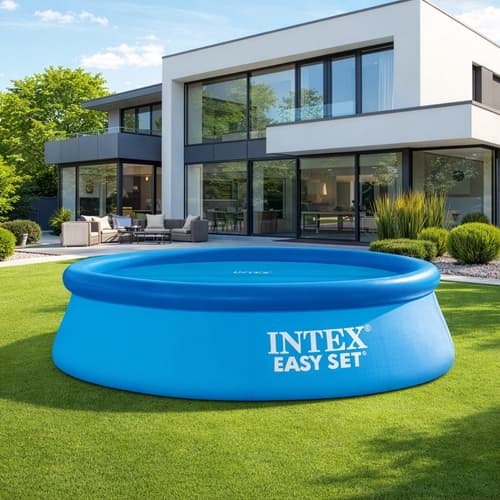 Soltäcke för pool / Poolskydd - 305 cm