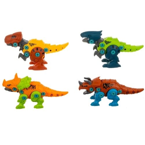 Byggset – Bygg 4 Dinosaurier