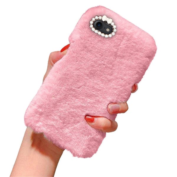 iPhone 6/6s Plus - Skal/Mobilskal - Fluffig Päls