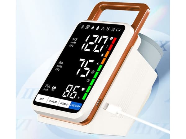 Blodtrycksmätare överarm - LCD-display med arytmivarning