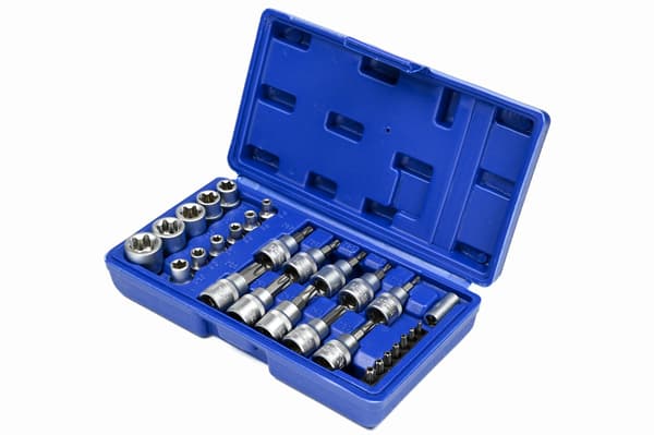 Torx-hylsysarja 30 osaa Cr-V