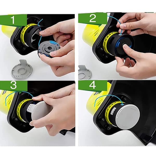 6-Pack - Trimmerspole AC14RL3A för Ryobi