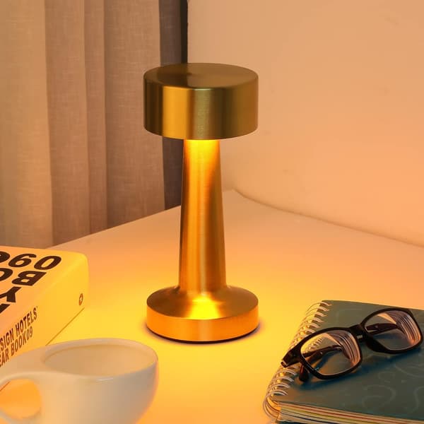 Trådløs LED Lampe med Dimmer & Touch - 1200mAh