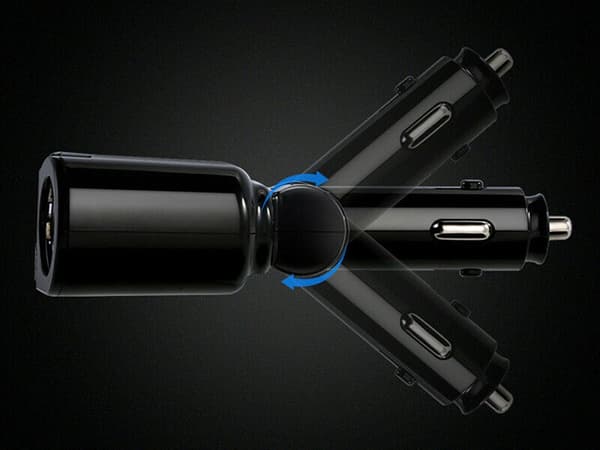 Biladapter / USB adapter till bilen - 12-24V