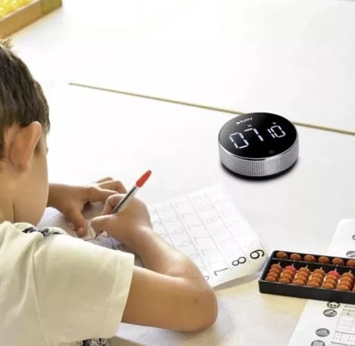 Digital Timer med Magnet & LCD-display - Kökstimer - 2-Pack