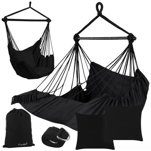 Hängstol / Hammock - Hängande Gunga - Black