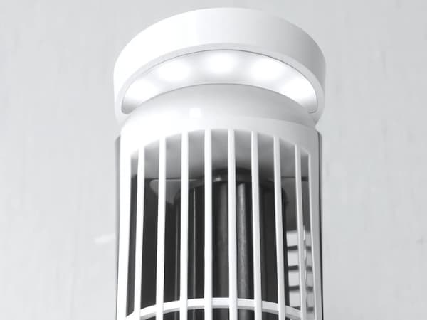 Mini-vifte LED - Skrivebordsvifte USB 2 hastigheter