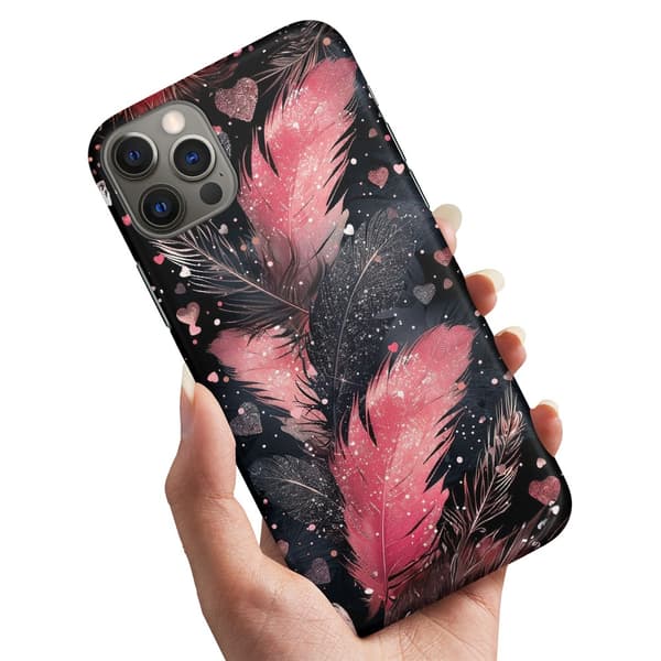 Deksel / Mobildeksel til iPhone 16 Pro Max - Feathers