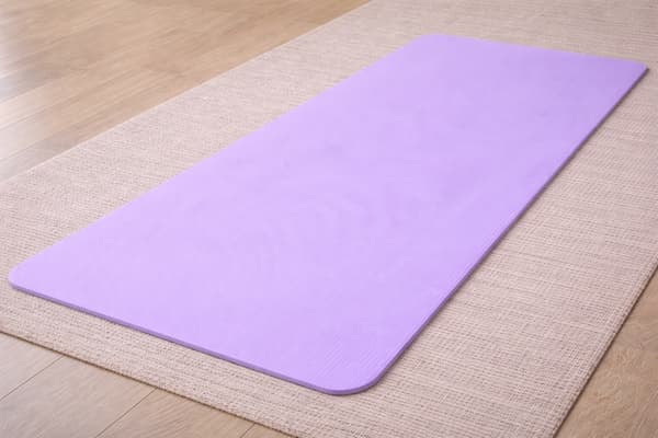 Yogamåtte 170 cm tyk