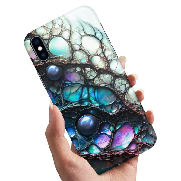 Deksel / Mobildeksel til iPhone XS Max - Psychedelic