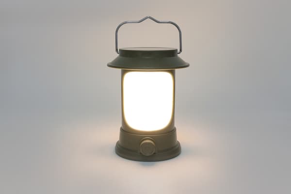 Campinglampa solcell