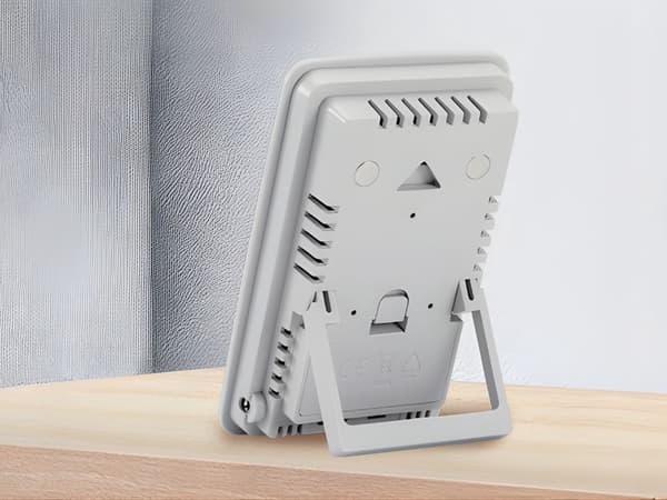 Værstasjon LCD termometer hygrometer trådløs