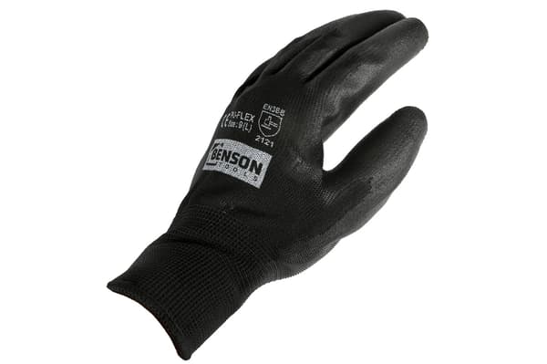 Arbetshandskar pekskärm strl 9 (L)