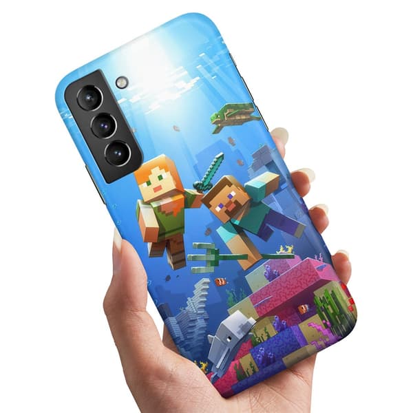 Deksel / Mobildeksel til Samsung Galaxy S22 - Minecraft