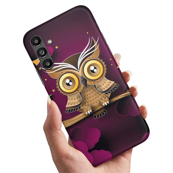 Deksel / Mobildeksel til Samsung Galaxy S26 Plus - Lysbrun Ugle