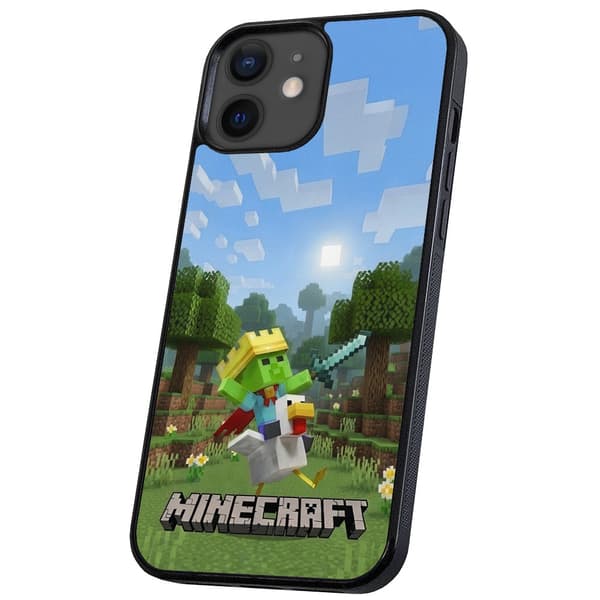 iPhone 12 Mini - Kuoret/Suojakuori Minecraft