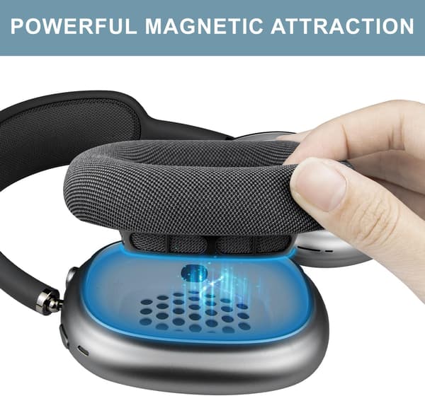Øreputer til Apple AirPods Max - Erstatningsputer - Grey