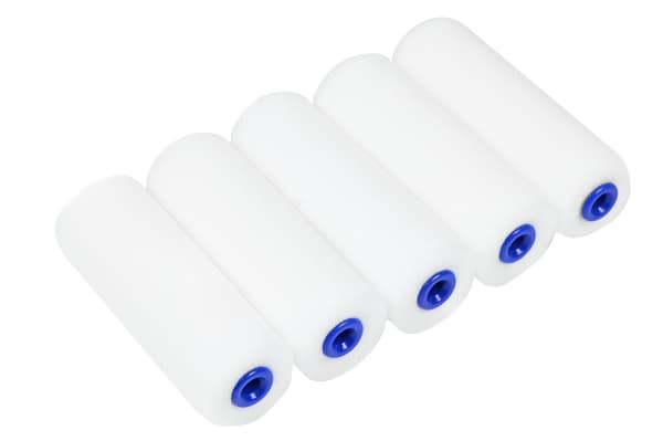 Lackrulle skum 10 cm 5-pack