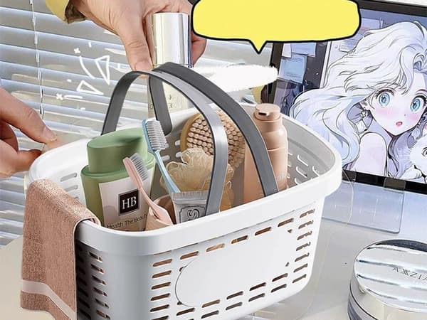 Förvaringskorg badrum kosmetik