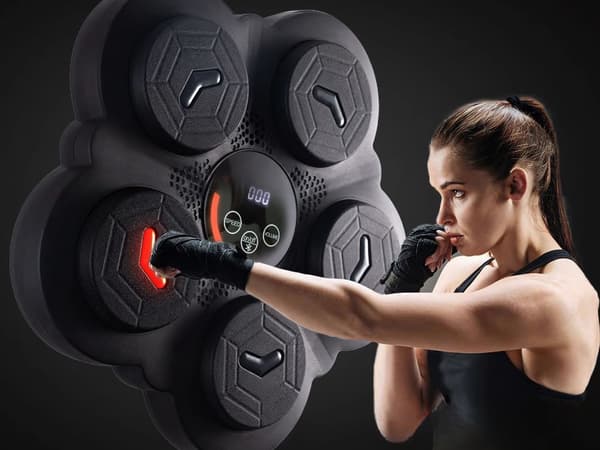 Bokseplade - Med musik, Bluetooth og handsker
