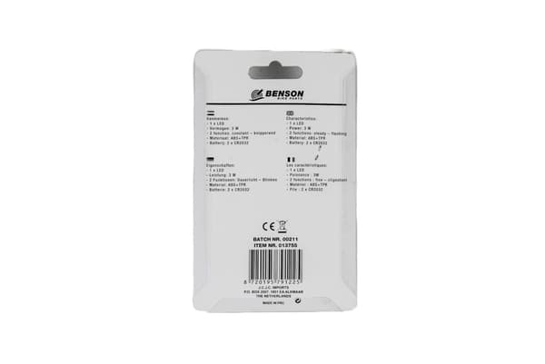 Cykellygte LED 3 W