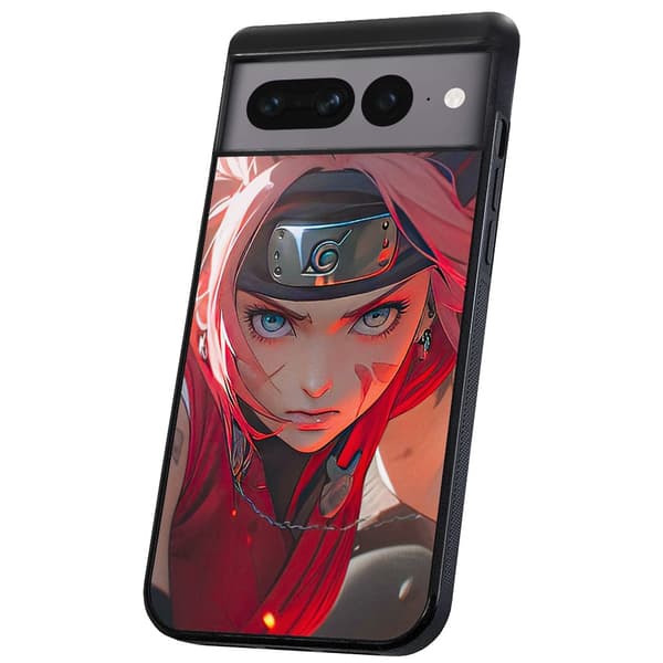 Google Pixel 7 Pro - Deksel/Mobildeksel Sakura Naruto