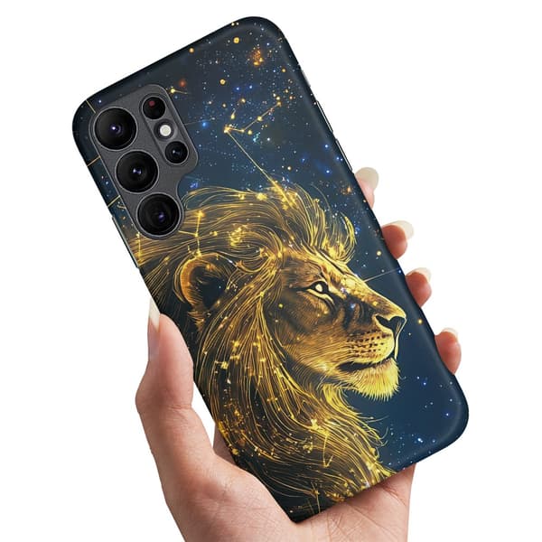 Deksel / Mobildeksel til Samsung Galaxy S22 Ultra - Lion