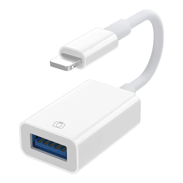 Lightning til USB-adapter kompatibel med iPhone/iPad – OTG