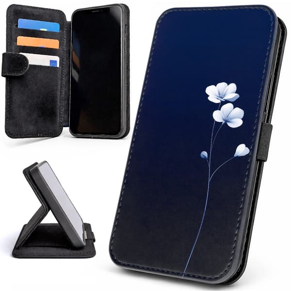 Lommebok Deksel / Mobildeksel til iPhone 15 - Flower