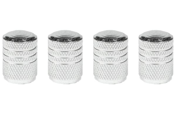 Ventilhetter 4 stk aluminium