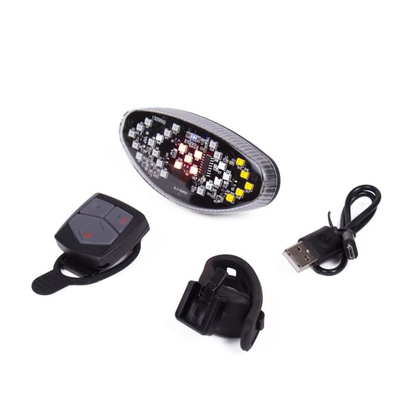 LED-pyöränvalo vilkuilla