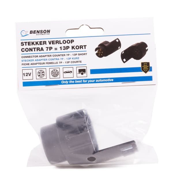 Adapter 7- til 13-polet kort