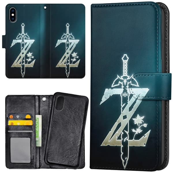 iPhone XR - Plånboksfodral/Skal Zelda