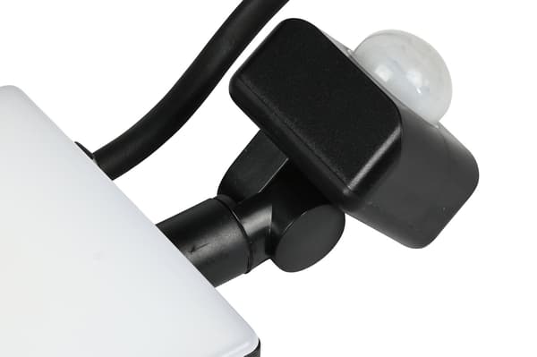 LED-strålkaster ultratynn 10 W IP44 + sensor