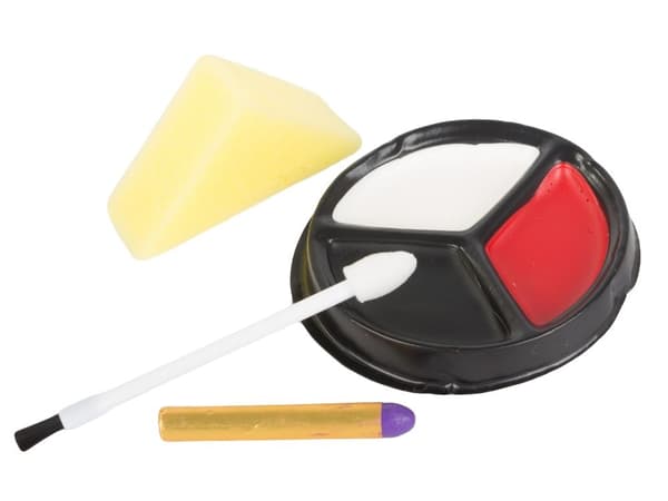 Vampire dracula face makeup kit för halloween makeup med blod