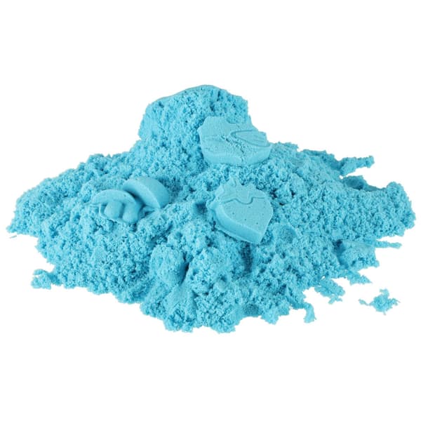 Magisk Sand 1kg - Tørrer ikke ud - Blå